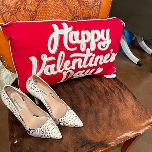 Steve Madden Snake Heels